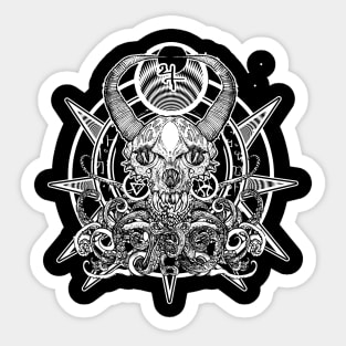 Portal of the Horizon Satanic Lucifer Dawn Sticker